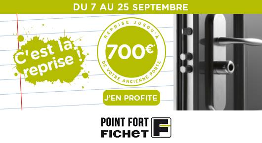 promo porte blindée Fichet ABS
